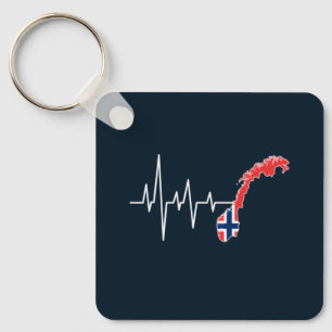 Chaveiro Bandeira Norueguesa Bandeira da Noruega Norge Bati