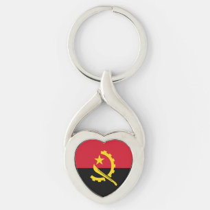 Chaveiro Bandeira Patriótica Angolana