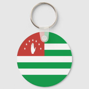 Chaveiro Bandeira Patriótica da Abkhazia