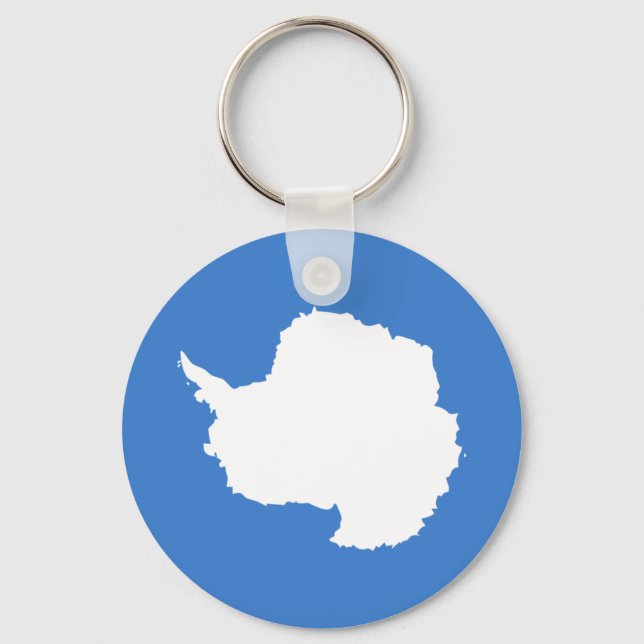 Chaveiro Bandeira Patriótica da Antártida (Frente)
