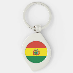 Chaveiro Bandeira Patriótica da Bolívia