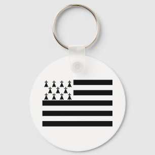 Chaveiro Bandeira Patriótica da Bretanha
