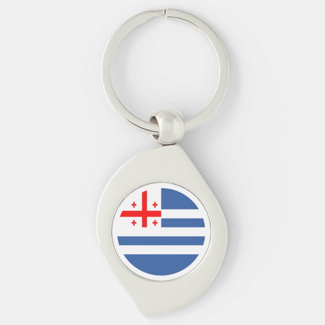 Chaveiro Bandeira Patriótica de Adjara (Frente)