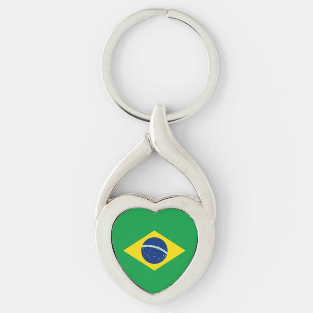 Chaveiro Bandeira Patriótica do Brasil (Frente)
