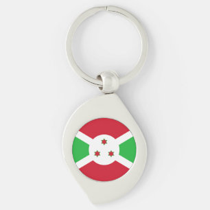 Chaveiro Bandeira Patriótica do Burundi