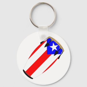 Chaveiro Bandeira Puerto Rico do Conga