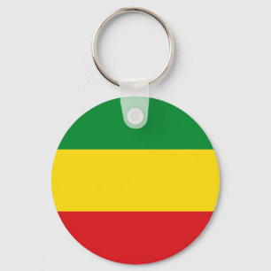 Chaveiro Bandeira Rastafarian Rasta Etiópia