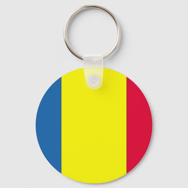 Chaveiro Bandeira romena (Frente)