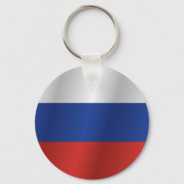 Chaveiro bandeira russa (Frente)