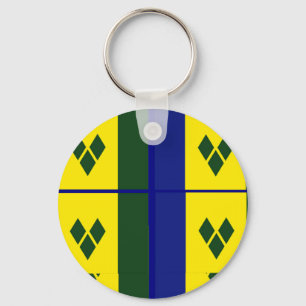 Chaveiro bandeira santo