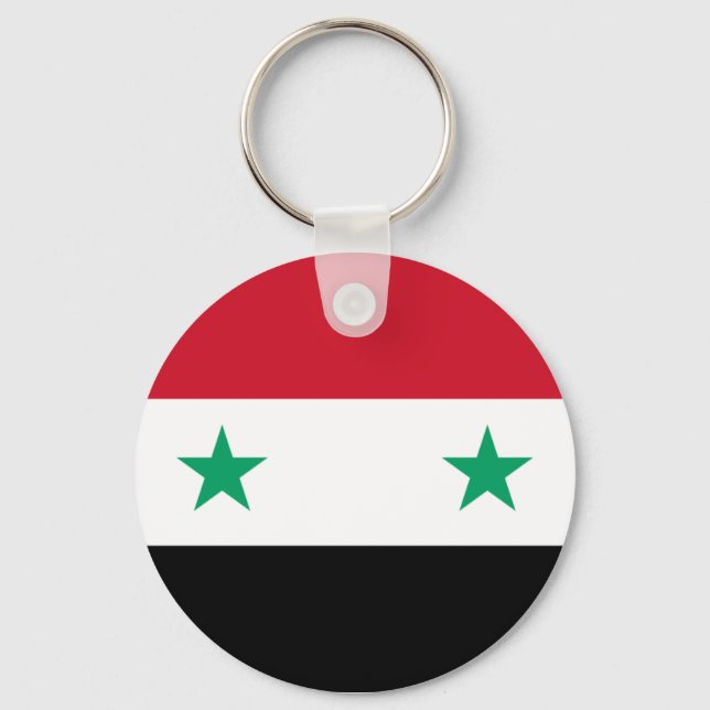Chaveiro Bandeira Síria (Frente)
