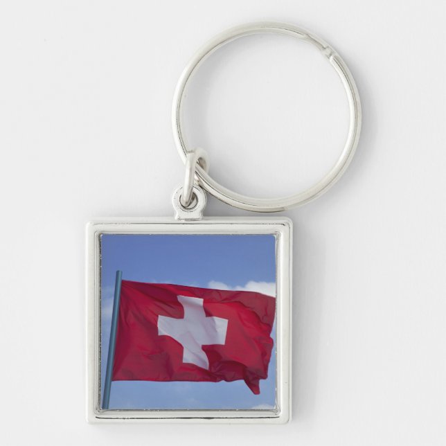 Chaveiro Bandeira Suíça RF) (Frente)