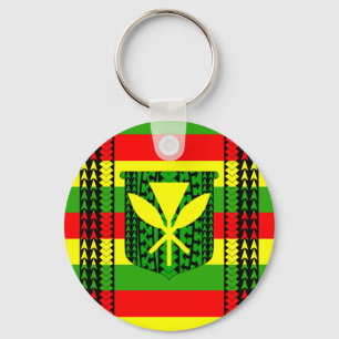 Chaveiro Bandeira tribal de Kanaka Maoli