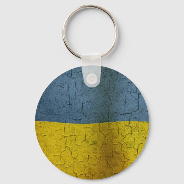 Chaveiro Bandeira ucraniana (Frente)
