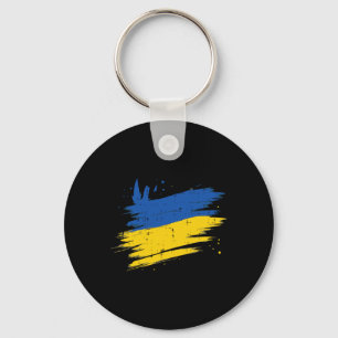 Chaveiro Bandeira Ucraniana Distressed Ucrânia Mulheres Pat