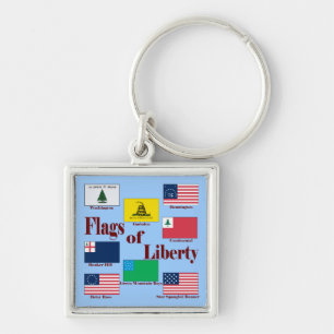 Chaveiro Bandeiras da Liberdade