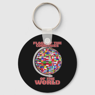Chaveiro Bandeiras Dos Países Do Mundo Internacional