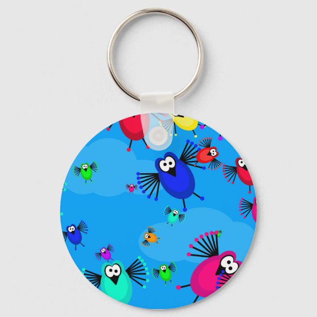 Chaveiro Bando de Aves (Frente)
