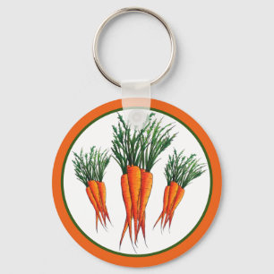 Chaveiro Bando de Carrots Orange Vegetable Veggie Garden