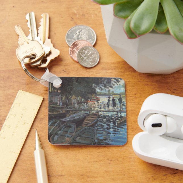 Chaveiro Banhistas em La Grenouillère de Claude Monet (Mesa)