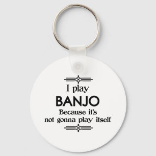 Chaveiro Banjo - Brincar Com Uma Música Deco Engraçada