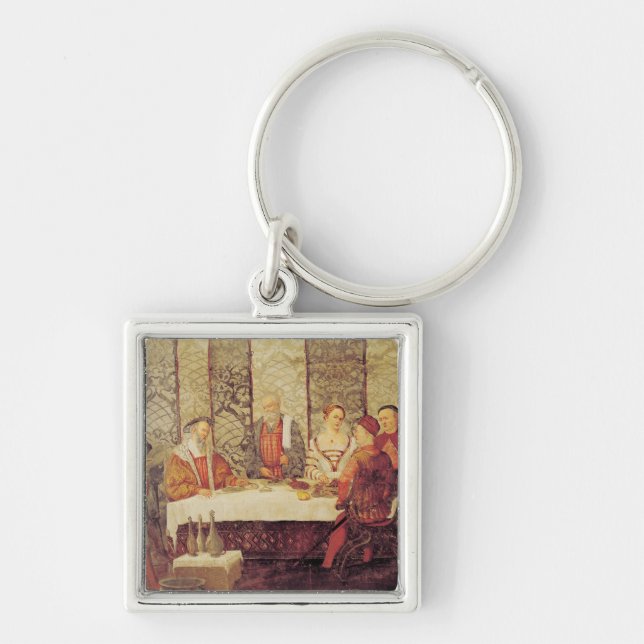 Chaveiro Banquete dado por Bartolomeo Colleoni (Frente)