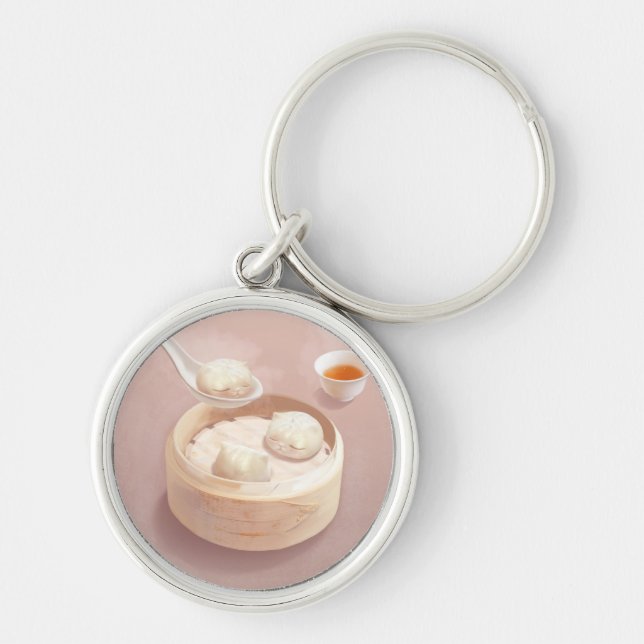 Chaveiro Bao Baby - Tea Time Bao Buddies (Frente)