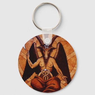 Chaveiro baphomet