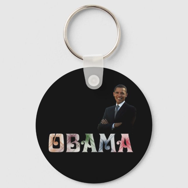 Chaveiro Barack Obama Design (Frente)