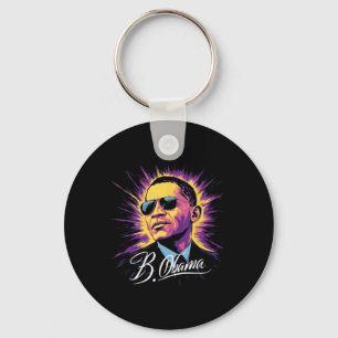 Chaveiro Barack Obama Presidente Retrait Patriótico