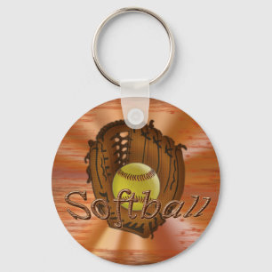 CHAVEIRO barato do SOFTBALL das ideias do presente