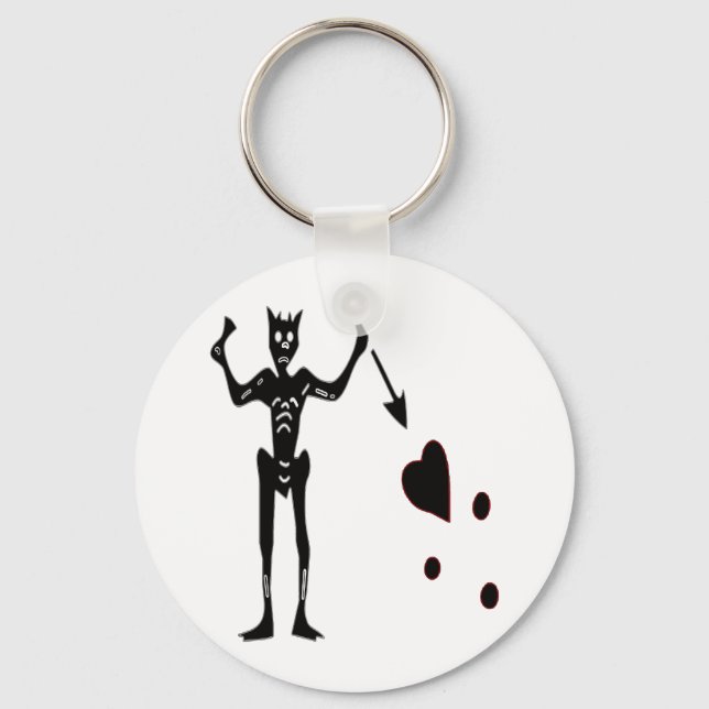 Chaveiro Barba Negra (Frente)