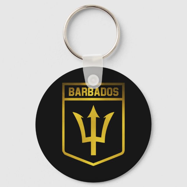 Chaveiro Barbados Emblem (Frente)