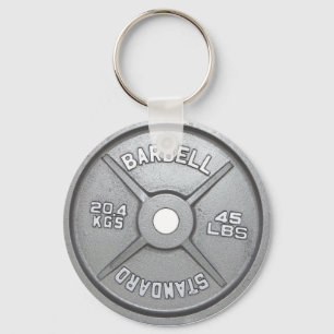 Chaveiro Barbell Plate