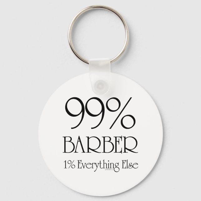 Chaveiro Barber 99% (Frente)