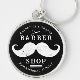 Chaveiro Barber Mustache Compra Barbershop de Hairstylist M