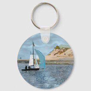 CHAVEIRO BARCO À VELA