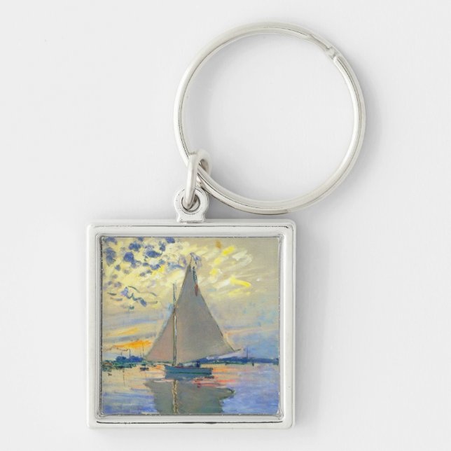 Chaveiro Barco à vela Monet em Le Petit-Gennevilliers (Frente)