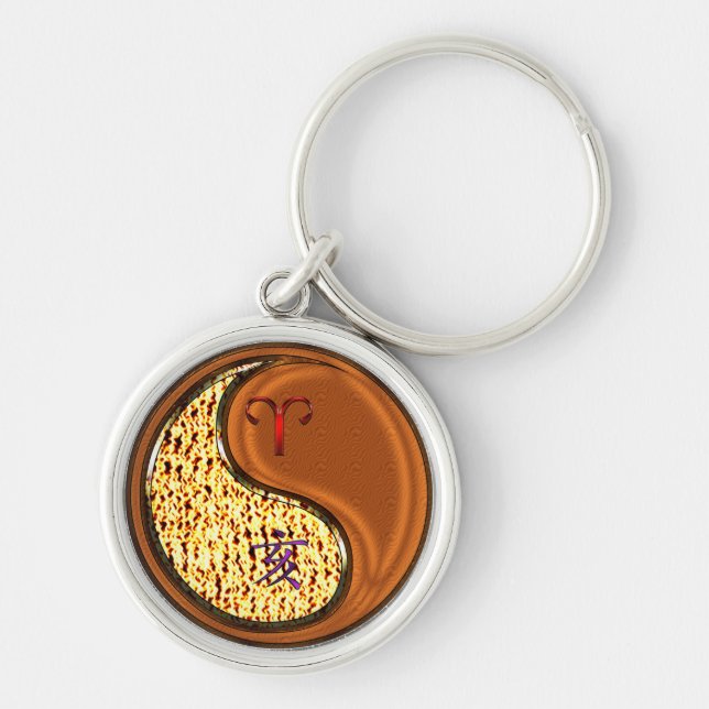 Chaveiro Barco de Cereais e Madeira (Frente)