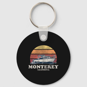 Chaveiro Barco Monterey Ca Vintage 70s Retro Boat Design