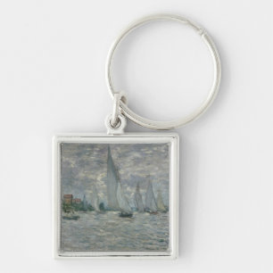 Chaveiro Barcos de Claude Monet , ou regata em Argenteuil