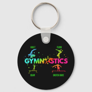 Chaveiro Bares de ginástica feminina