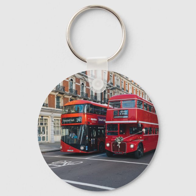 Chaveiro Barramento Red Double Decker (Frente)