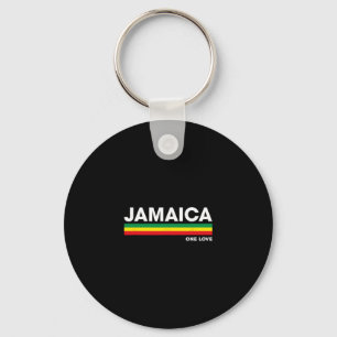 Chaveiro Barras de Cores Reggae Retro da Jamaica Férias na