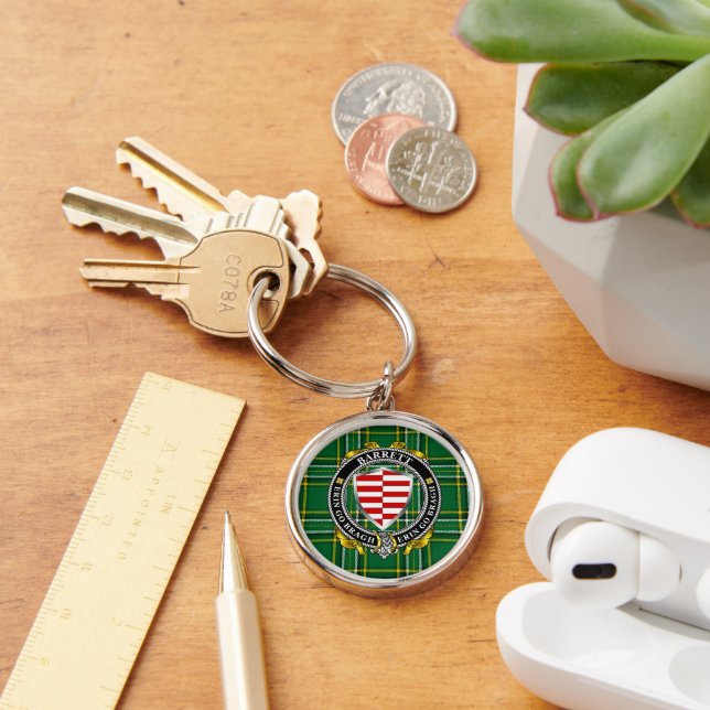 Chaveiro Barrett Irish Shield Personalizated Key Rings (Mesa)