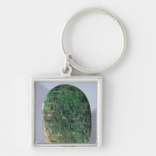 Chaveiro Base de um escaravelho do casamento de Amenhotep