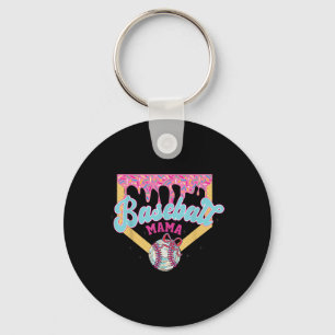 Chaveiro Baseball Drip Mama Sorvete Crianças Bebidas Baseba
