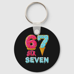 Chaveiro Baseball Drip Número 67 Jogador 67 Meme Sorvete D