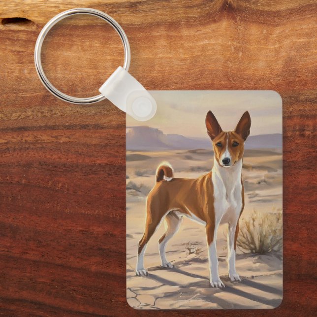 Chaveiro Basenji (Frente)