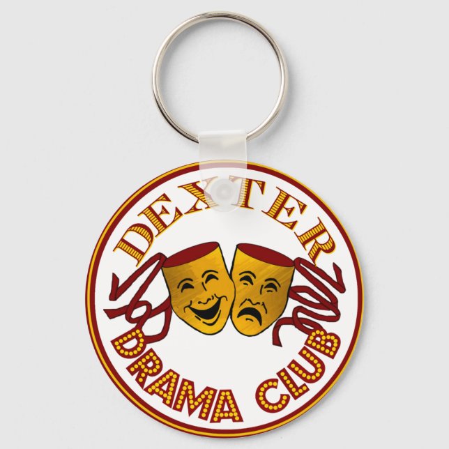 Chaveiro básico do logotipo DHS Drama (Frente)